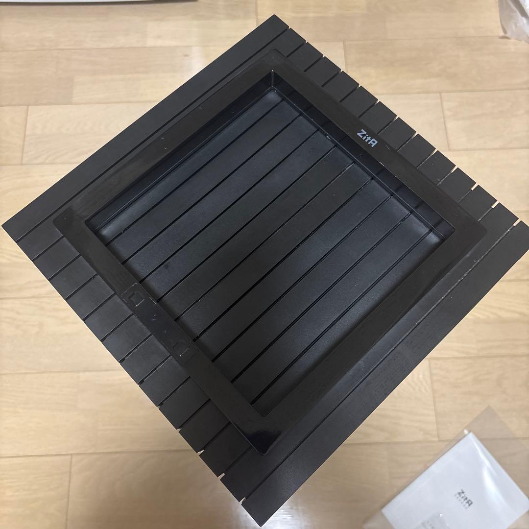 ZitA SQUARE ジータ スクエア ゴミ箱 ブラック 未使用消臭剤付