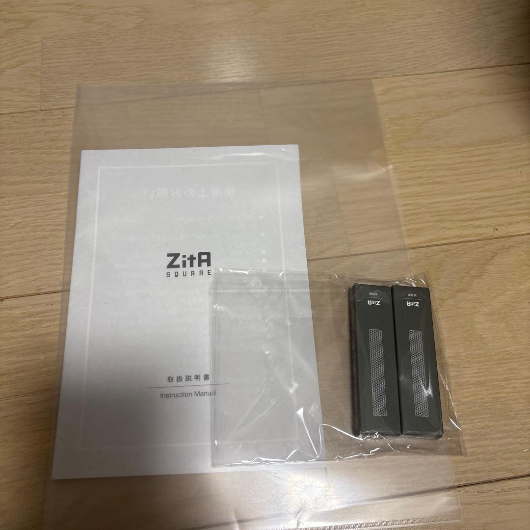 ZitA SQUARE ジータ スクエア ゴミ箱 ブラック 未使用消臭剤付