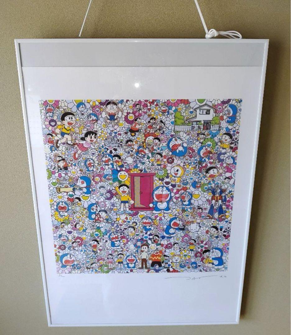 I*i様 【村上隆】ドラえもん　リトグラフ　版画　作品証明付き　何処でもドア　真