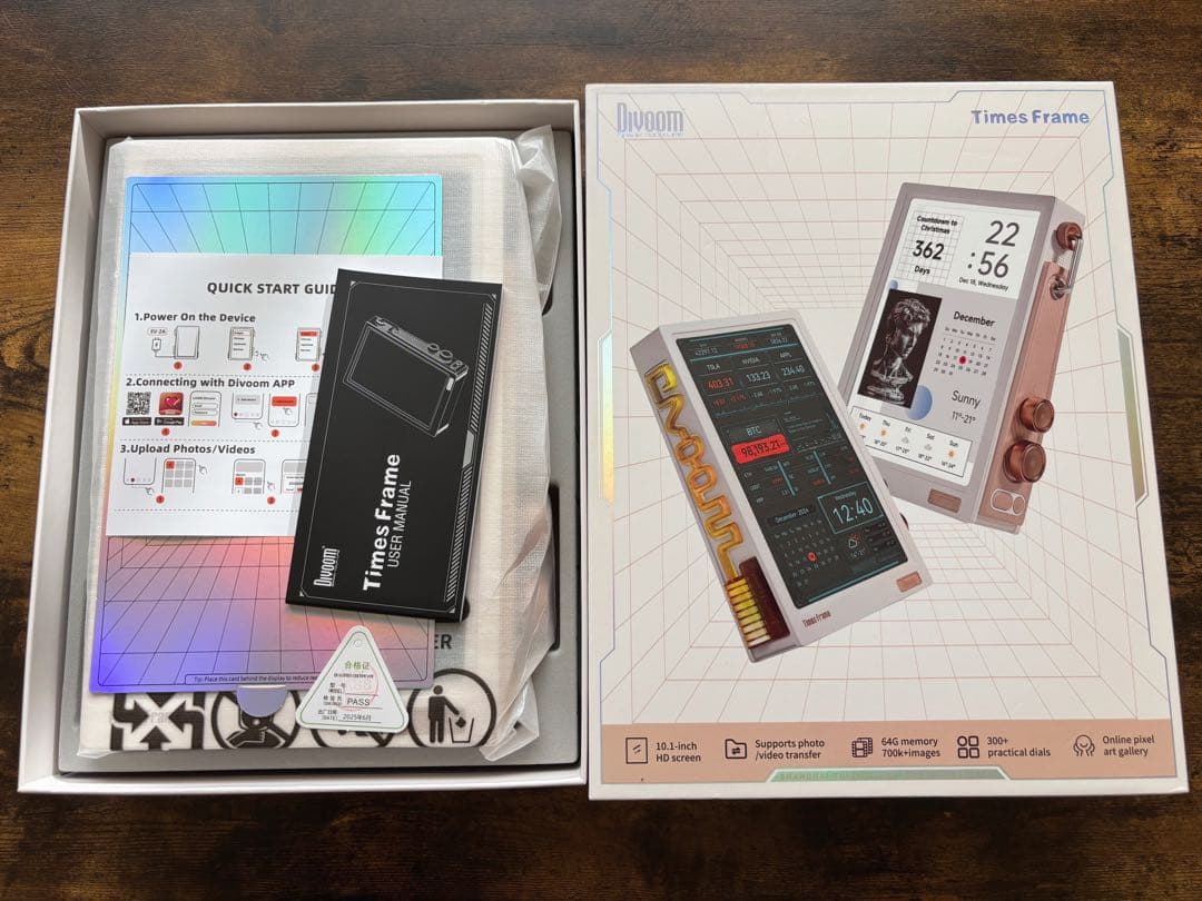 divoom times frame ホワイト