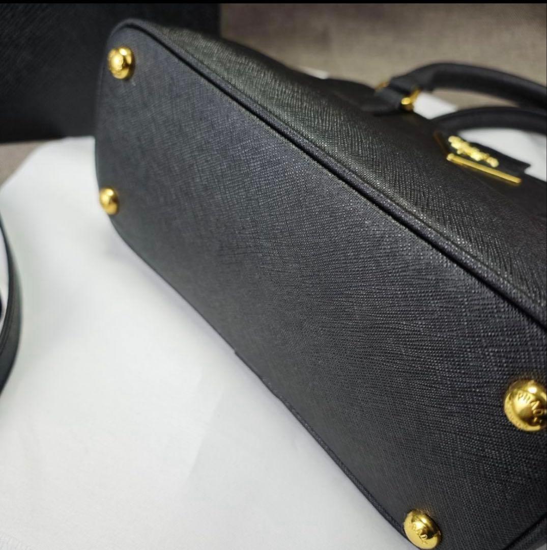 PRADA プラダ ガレリアミニバッグ ハンドバッグ