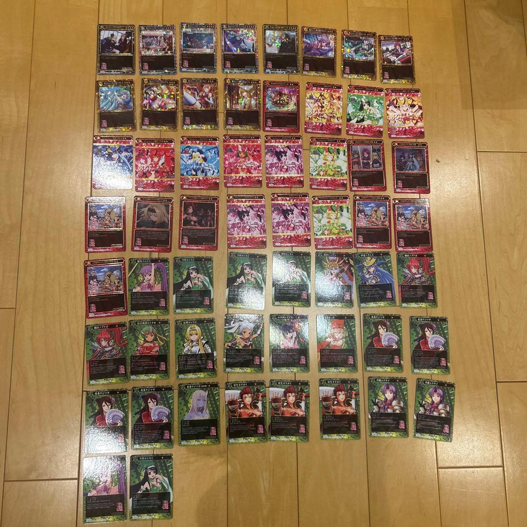 【希少】戦国乙女　ポイトレウォーク　58枚セット