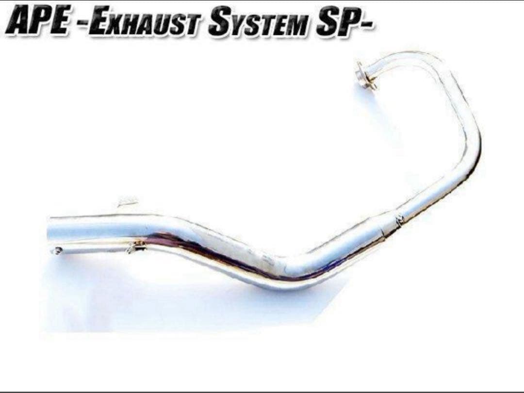 APE50 エイプ50 専用 マフラー フルエキゾースト マフラー 手曲げ