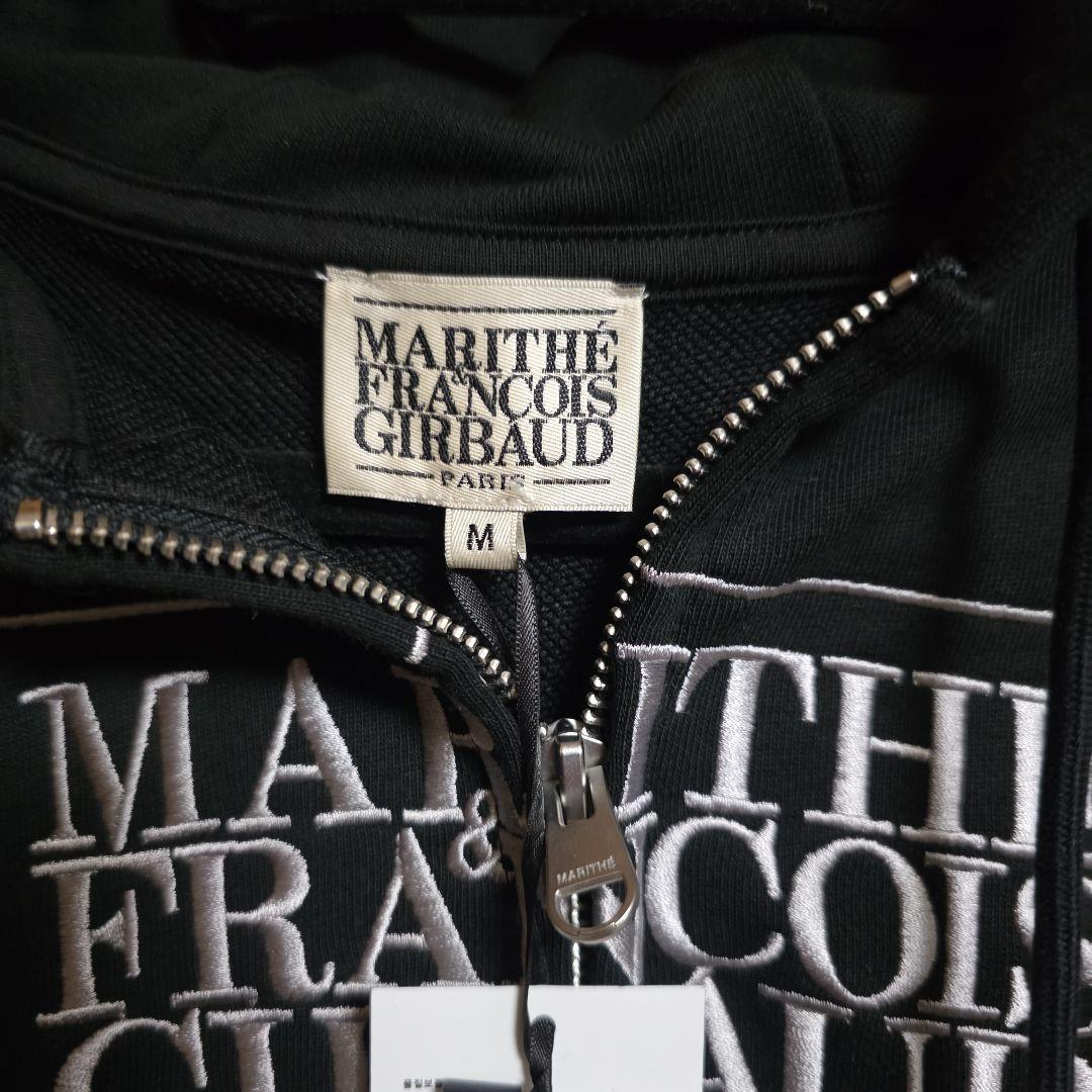 MARITHE FRANCOIS GIRBAUD ブラックパーカー M