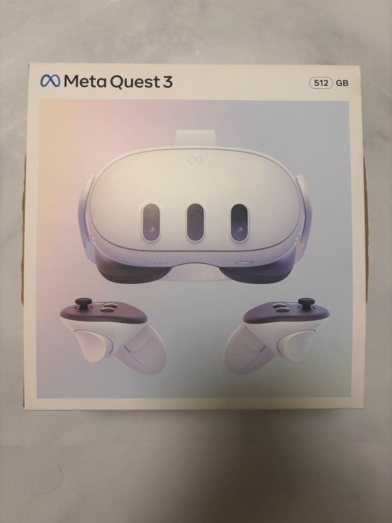  Quest 3 VRヘッドセット 512GB