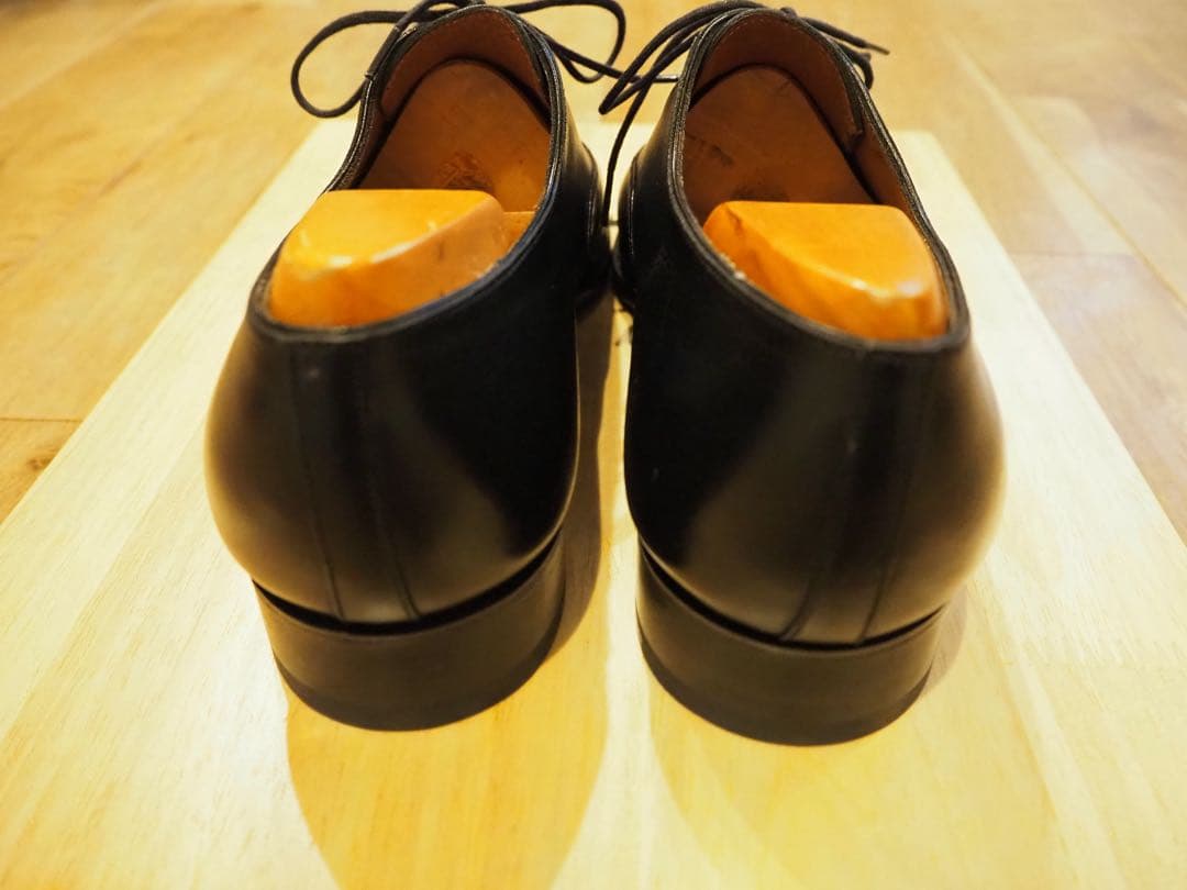 【美品】JM.WESTON 300 ブラック ストレートチップ 8/ 8.5