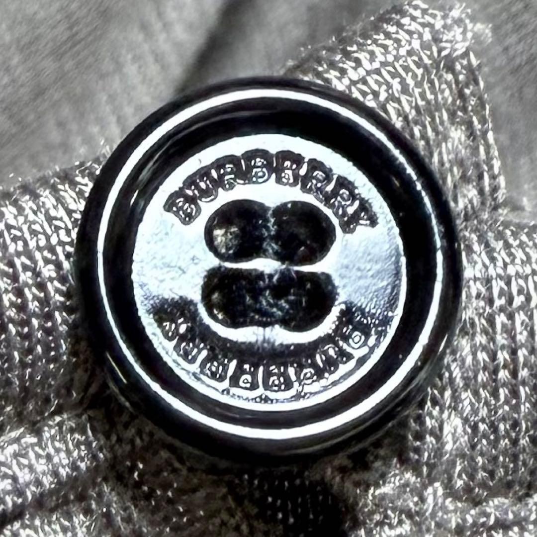 バーバリーロンドン ワンピース シルク混 胸タック