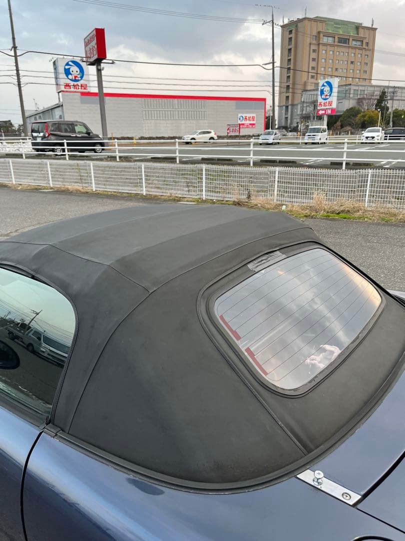 NBロードスター　ガラス幌、幌骨