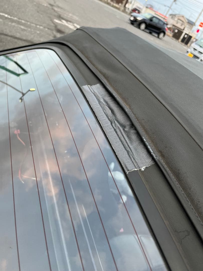 NBロードスター　ガラス幌、幌骨