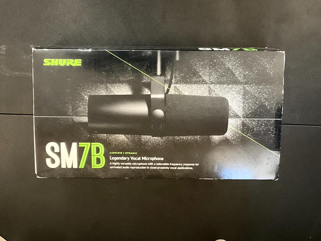 【日本正規品】【ほぼ未使用】SHURE SM7B 美品