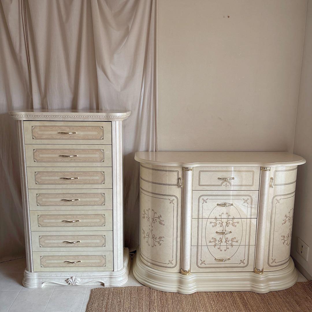 イタリア製　サルタレッリ　アマルフィ　チェスト　7段　ヨーロピアン　ロココ