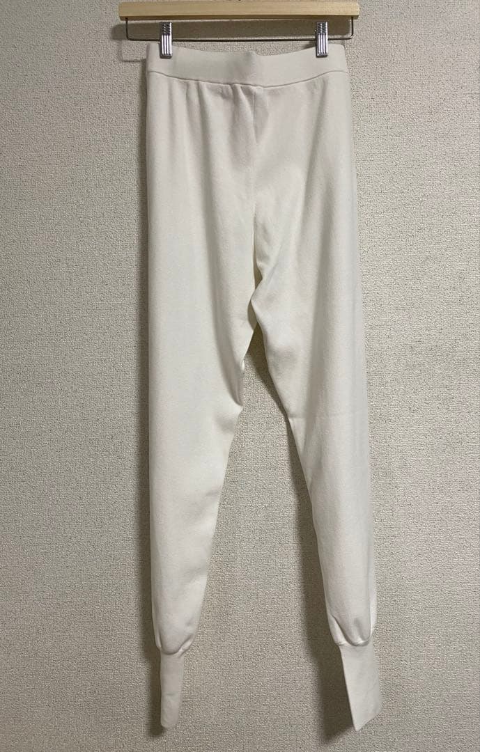 【美品】LE PHIL ルフィル ヴィスニットパンツ エクリュ サイズ1
