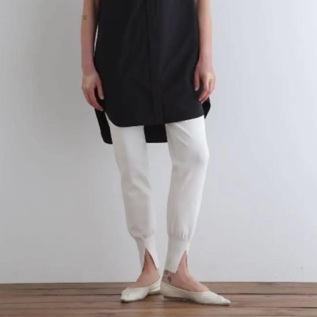 【美品】LE PHIL ルフィル ヴィスニットパンツ エクリュ サイズ1