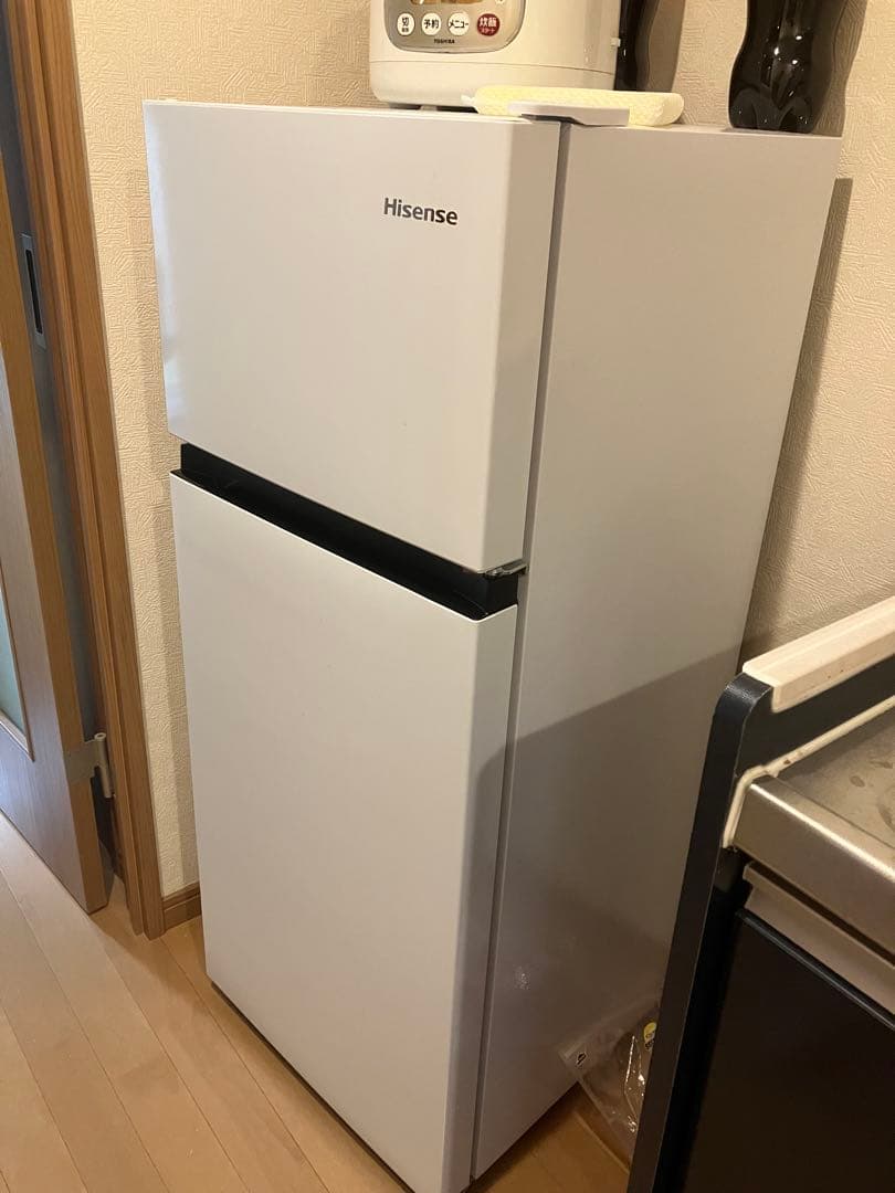 Hisense ホワイト冷蔵庫・冷凍庫