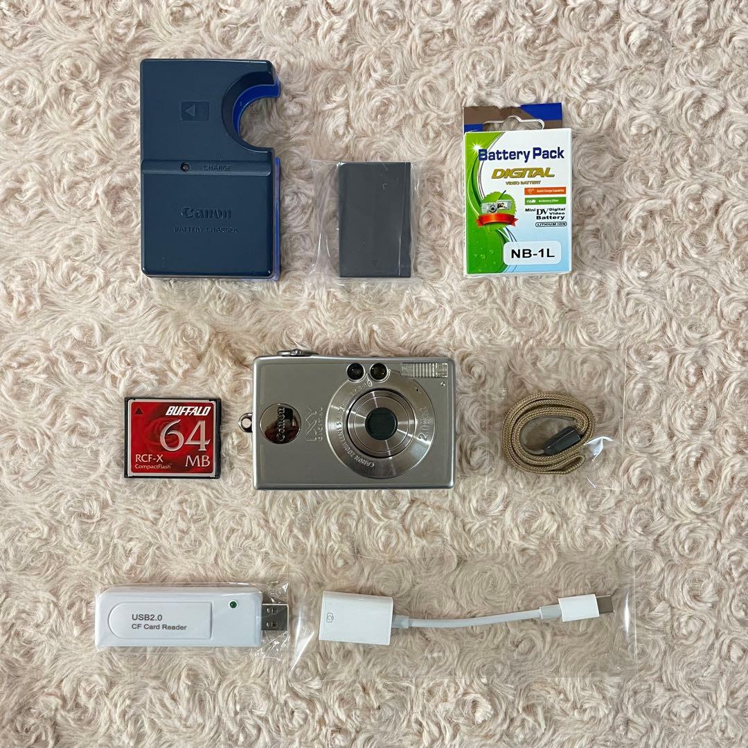 スマホ転送OK✨Canon IXY DIGITAL 200a✨動作確認済 銘品♪