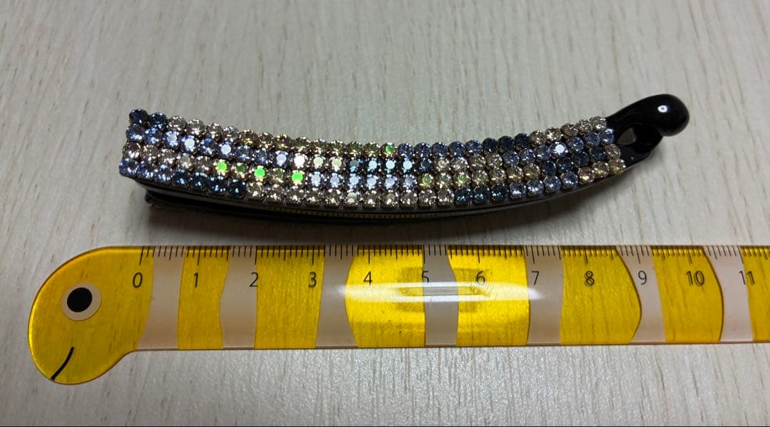 【Complex Biz コンプレックスビズ】スワロフスキーバナナクリップ