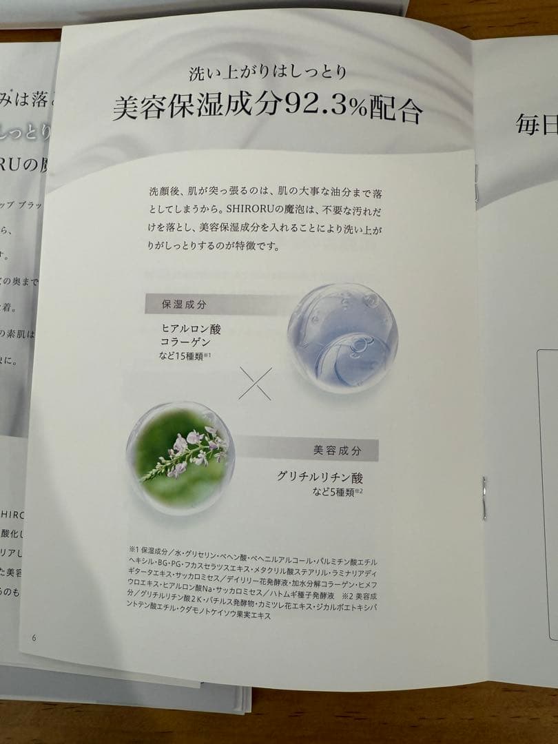 新品未使用　SHIRORU シロル　クリスタルホイップブラック　5本セット