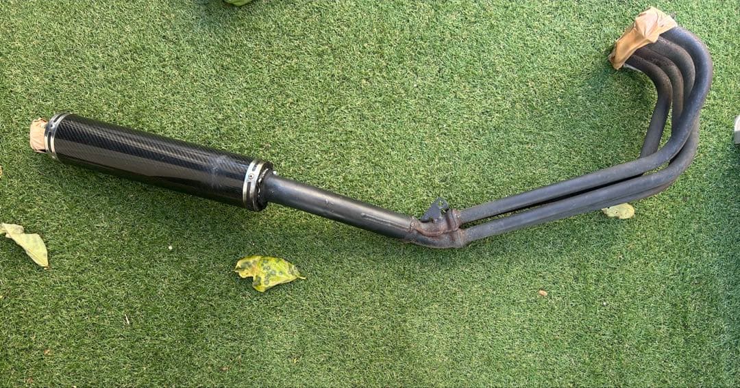 mc22 純正エキパイ　マフラーセット