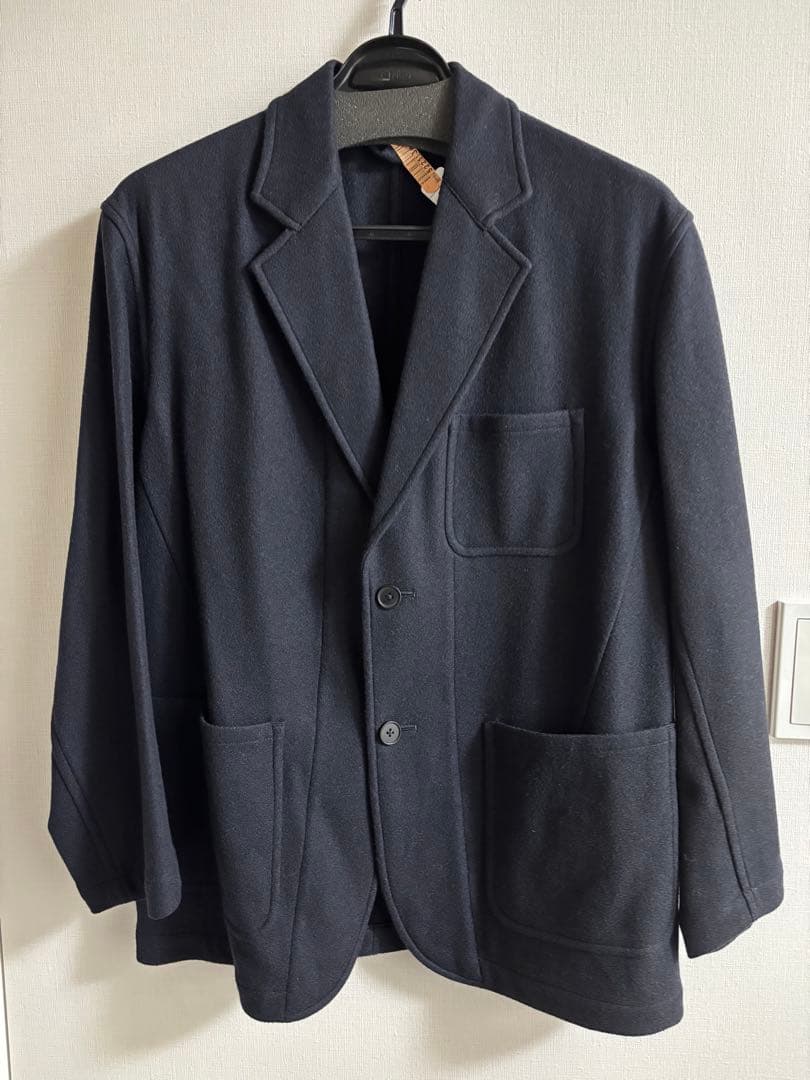 YLEVE カシミヤ混 ジャケット 1 ネイビー
