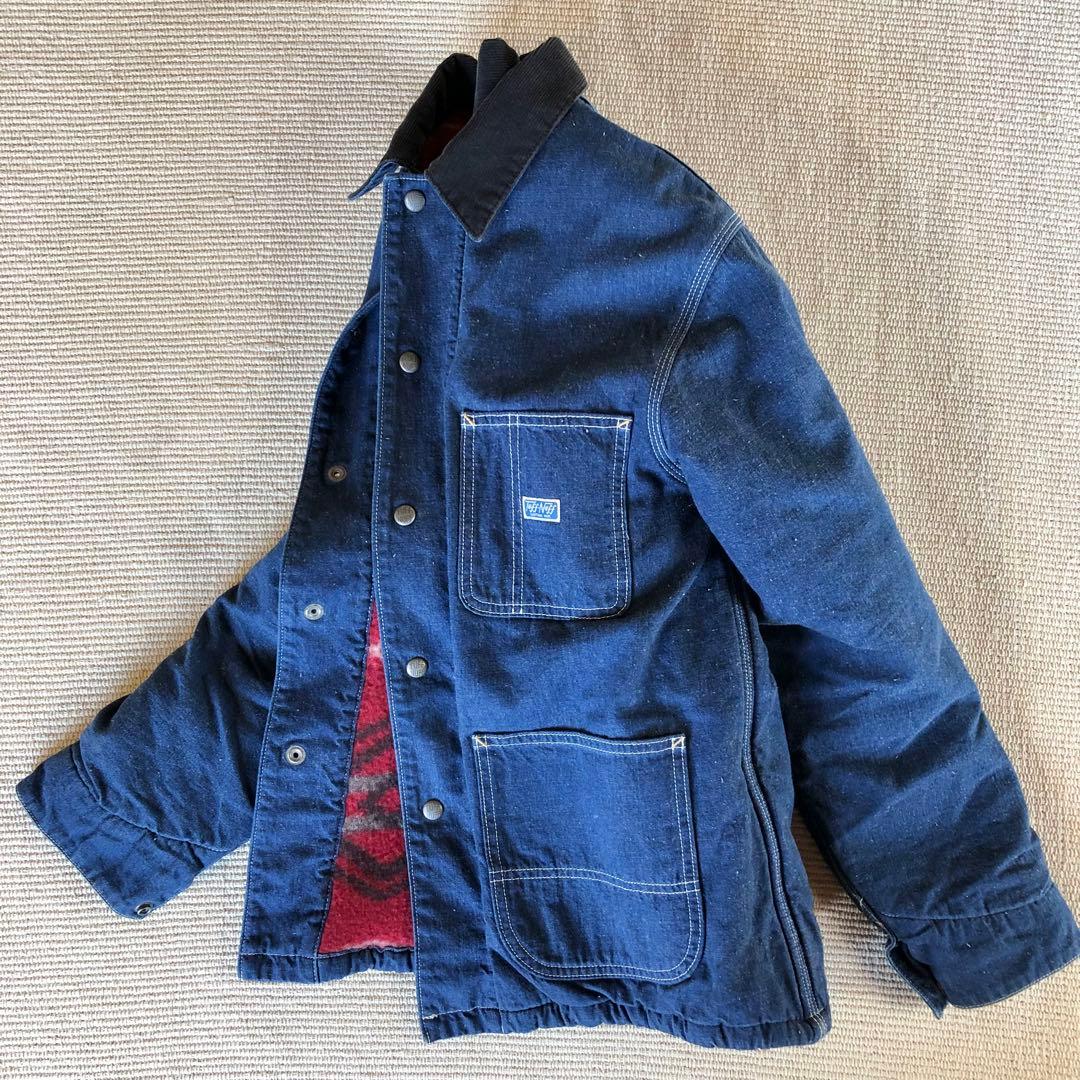 日本製 RADIALL ラディアル デニムカバーオール 裏地ブランケット M