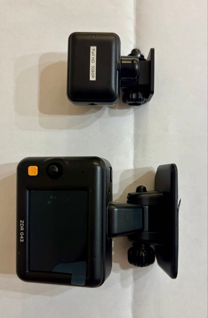 コムテック・ZDR-043・カメラセット SDカード32G付（箱無し、説明書付）