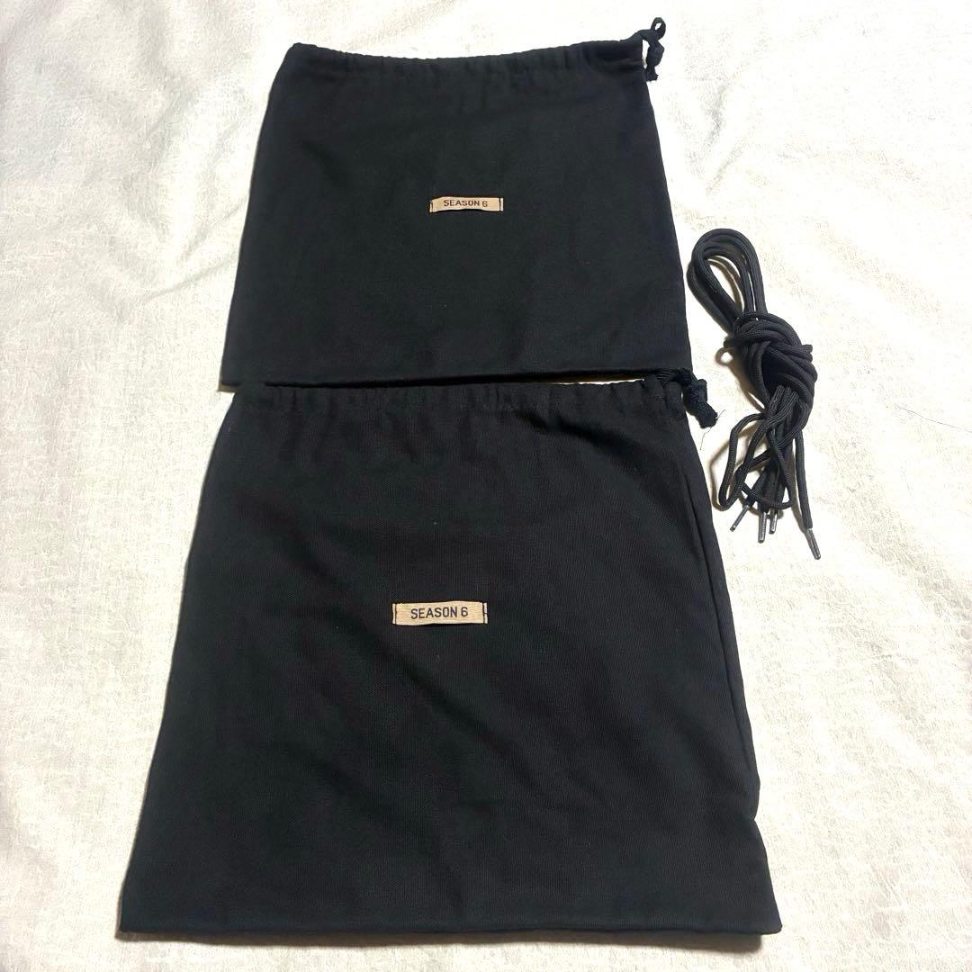 yeezy season 6 suede combat boot ブラック