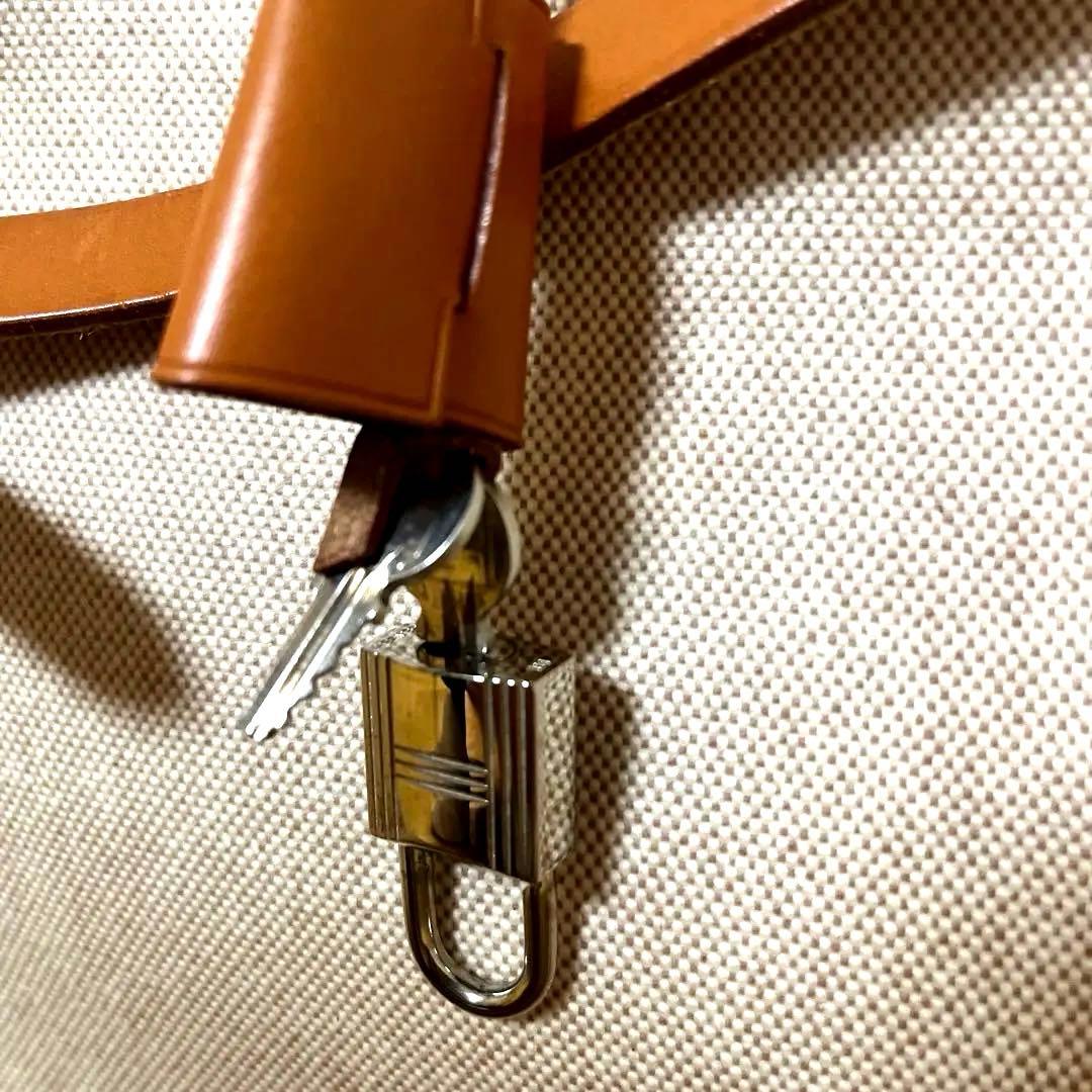 【値下げ中】美品　刻印ありHERMES エルメス　エールバッグ　替えバッグ有