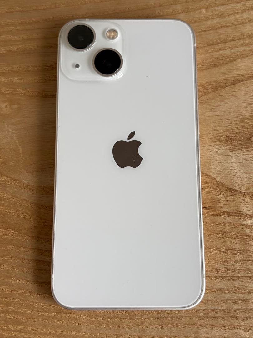 【美品】iPhone 13mini 本体 スターライト