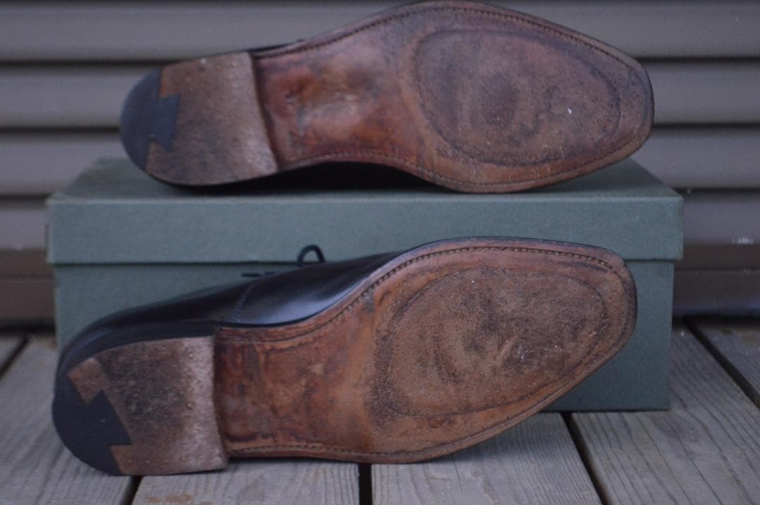 美品　CROCKETT＆JONES　TEMPLE　6.5E　ブラック