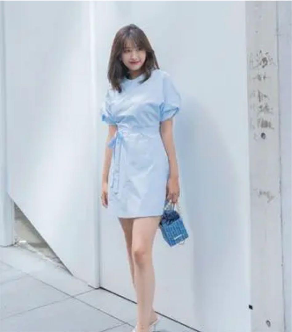 ブルーパラン　COTTON SHORT DRESS