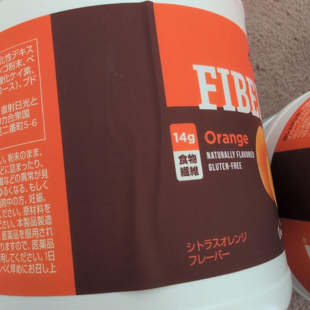 FIBERWISE オレンジ 600g ダイエットドリンク 3個セット