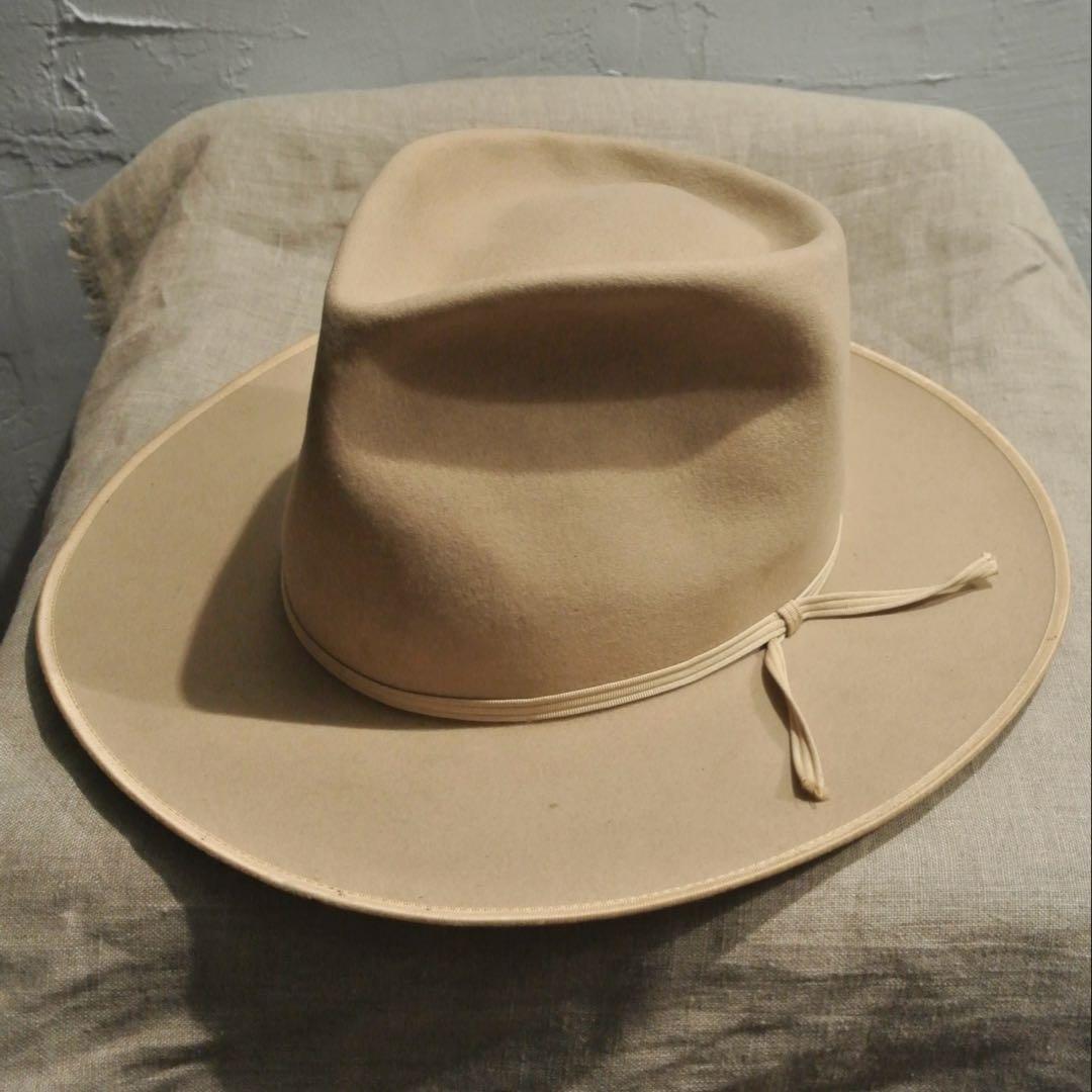 帽子 30s VINTAGE No.1 STETSON 7 56cm