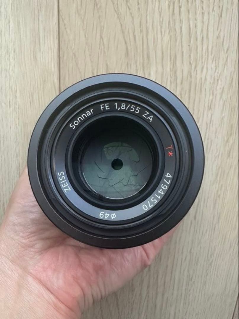Sonnar T* FE 55mm F1.8ZA SEL55F18Z&フィルター