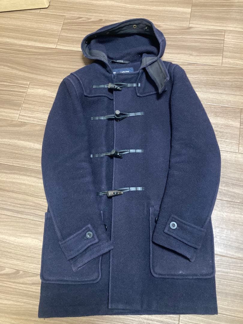 Come des garçon×Gloverall ダブルネームダッフルコート