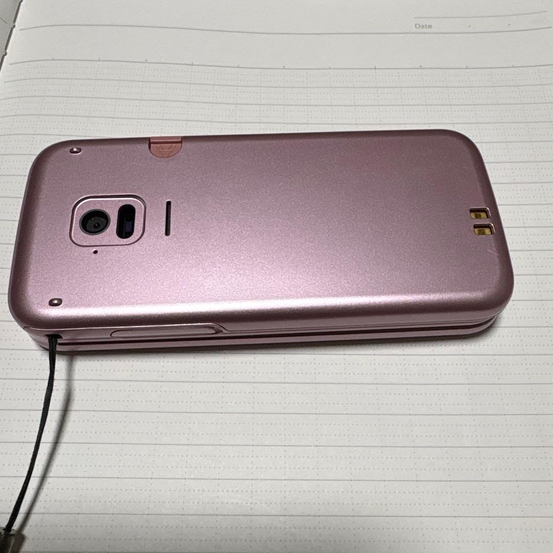 docomo らくらくホン　F-01M ピンク