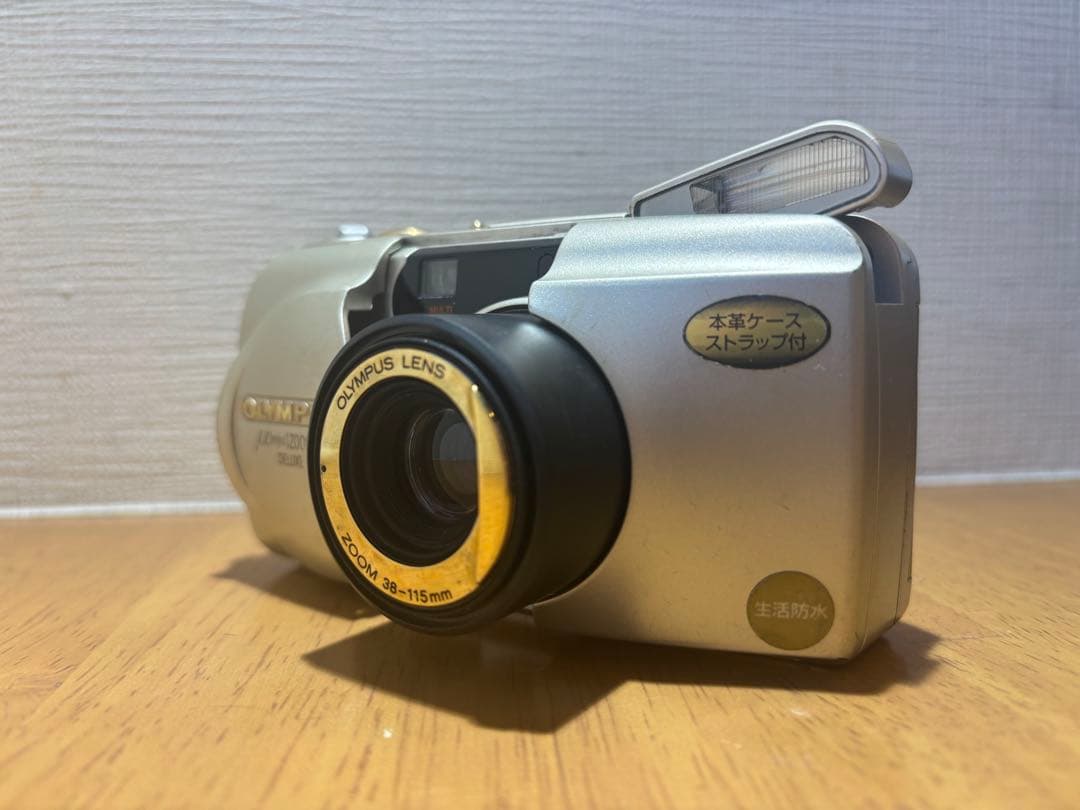 フィルムカメラ olympus mju zoom 115 deluxe