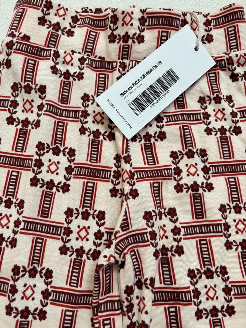 mishaandpuff 花鉄　パンツ　2y