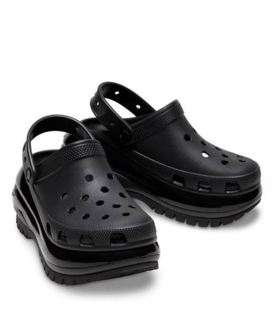 crocs メガクラッシュクロッグ 黒 26cm 新品未使用