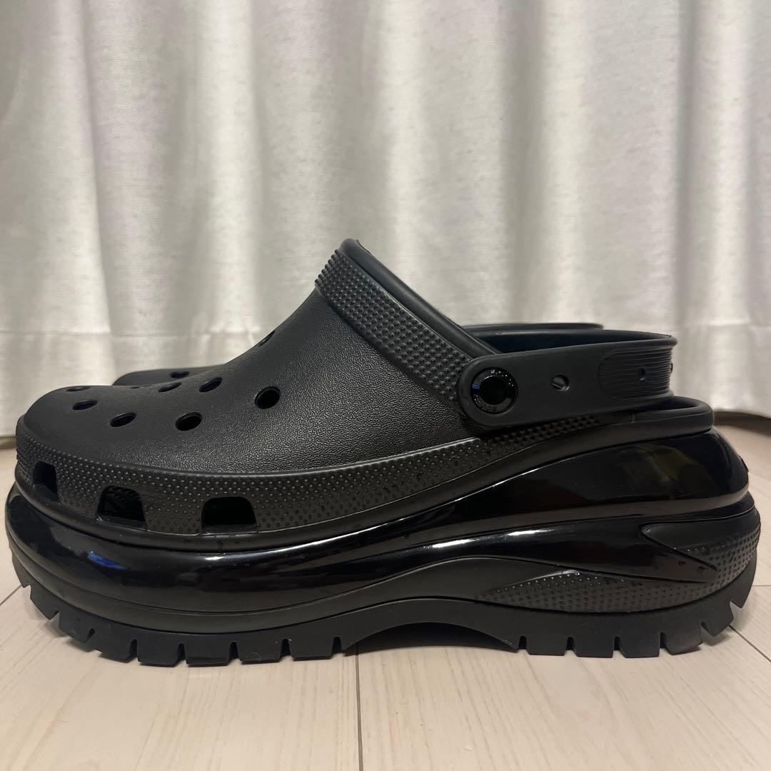 crocs メガクラッシュクロッグ 黒 26cm 新品未使用