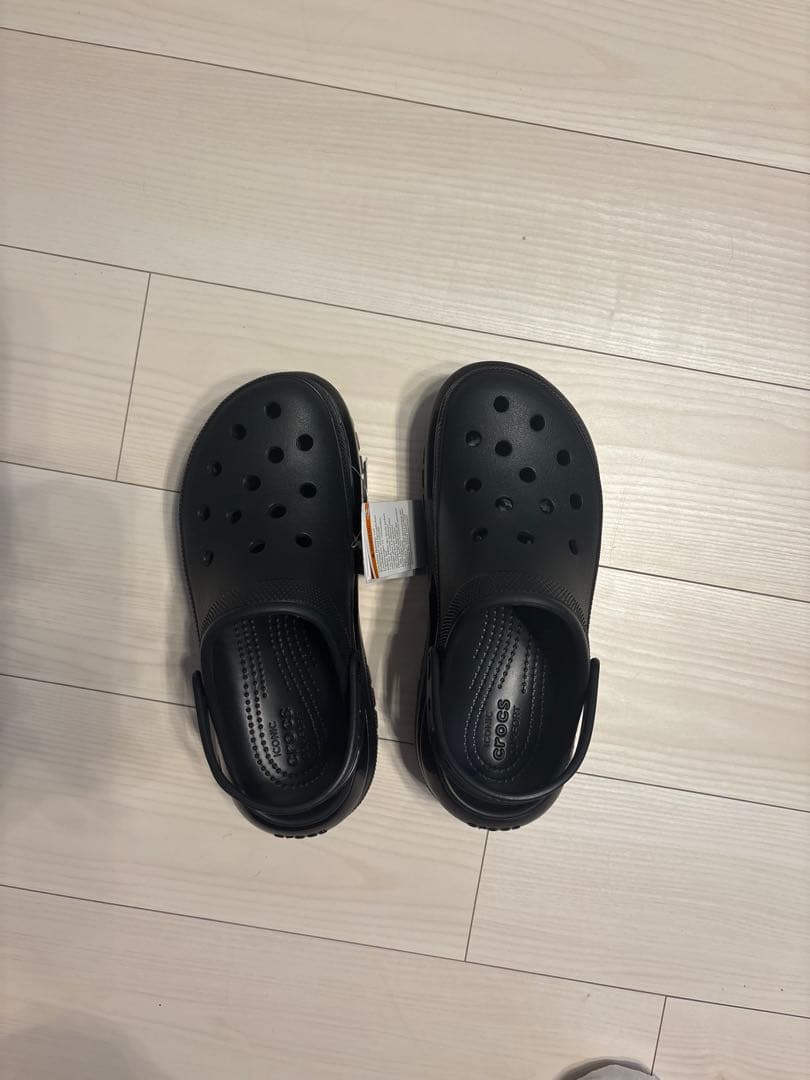 crocs メガクラッシュクロッグ 黒 26cm 新品未使用