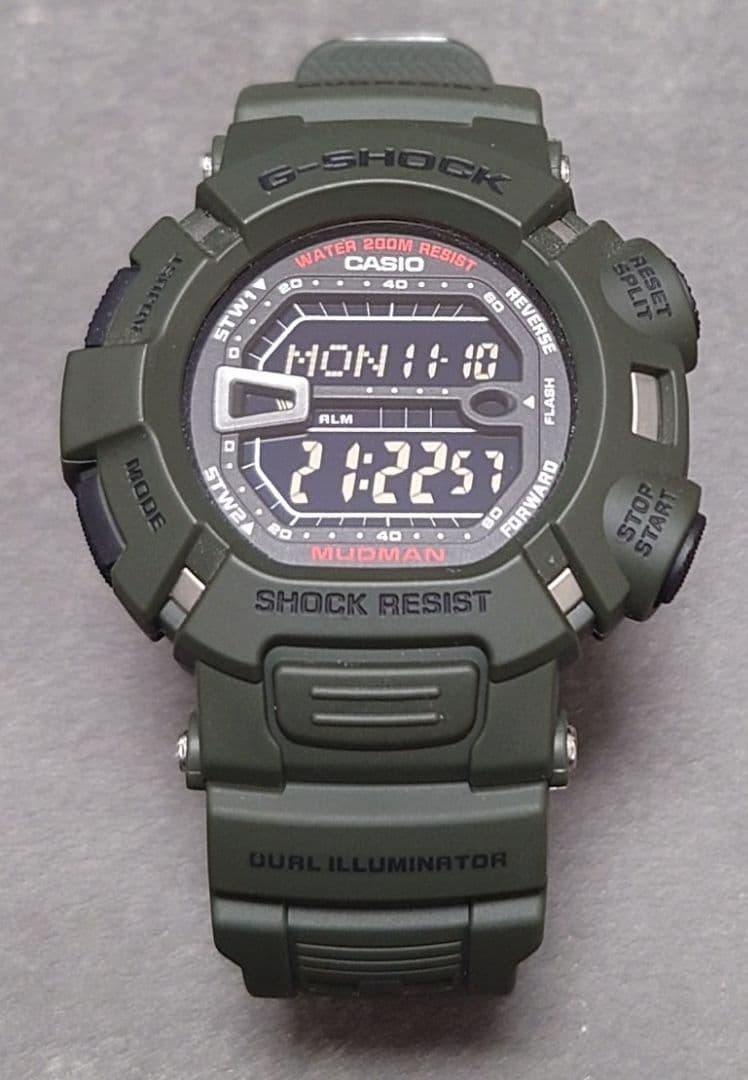 溺*魚様 未使用 G-SHOCK MUDMAN G-9000-1VDR & 3V