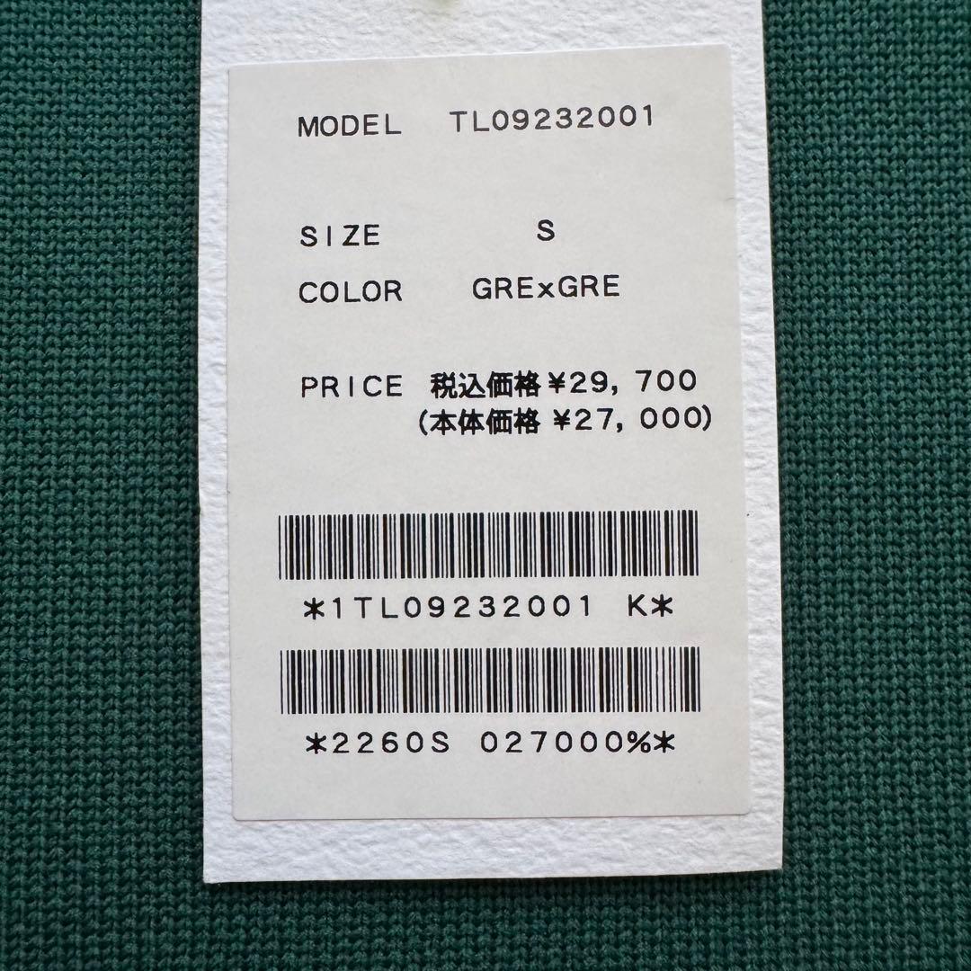 新品未使用　TFW49 長袖　ニット　サイズS