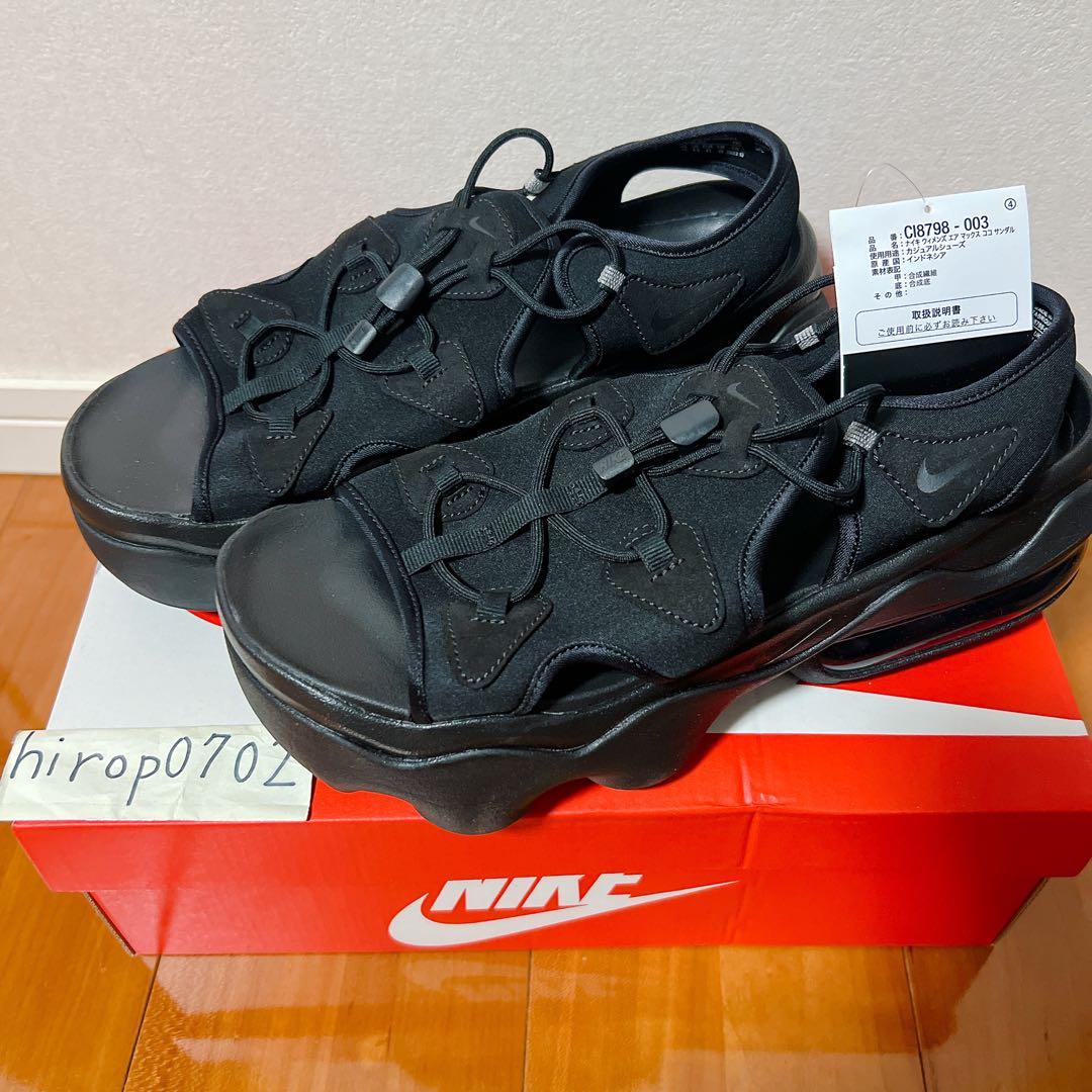 ナイキ エアマックス ココ サンダル ブラック 28cm 新品未使用　A