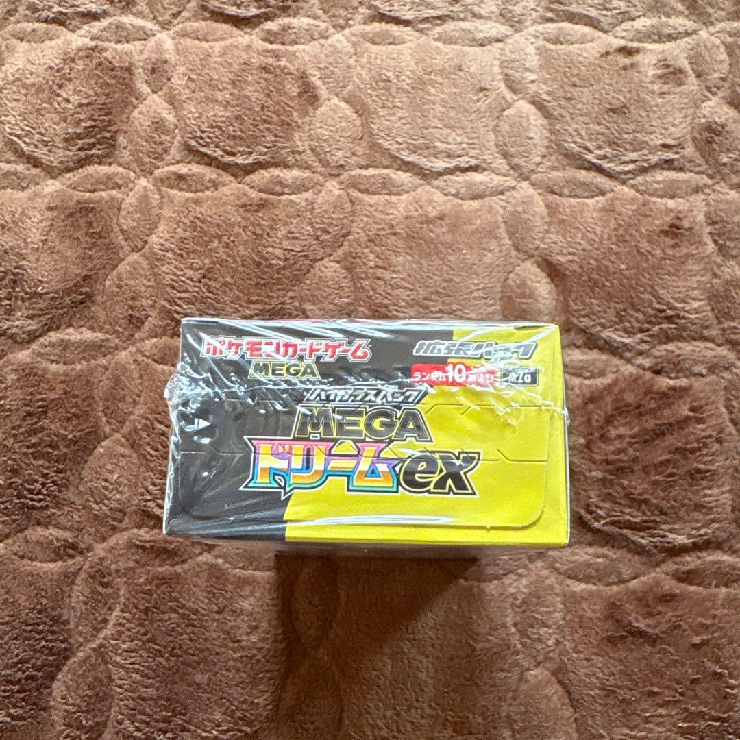 ポケモンカード　MEGA ドリームex 1box シュリンク付き