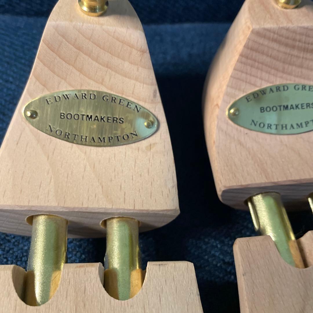 極美品　エドワードグリーン　純正シューツリー　サイズ５ハーフ