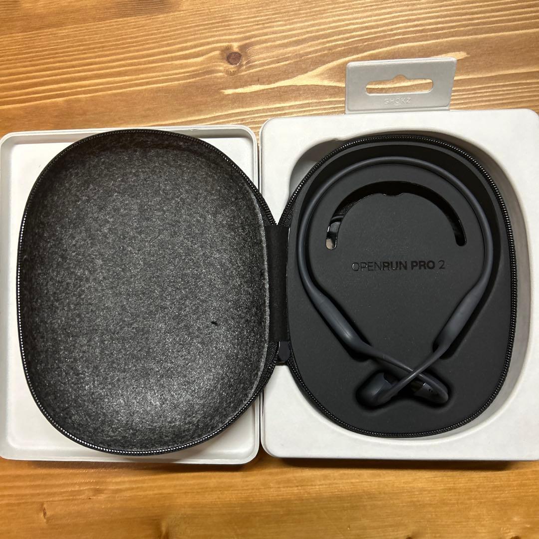 【美品】shockz OPENRUN PRO 2 骨伝導イヤホン