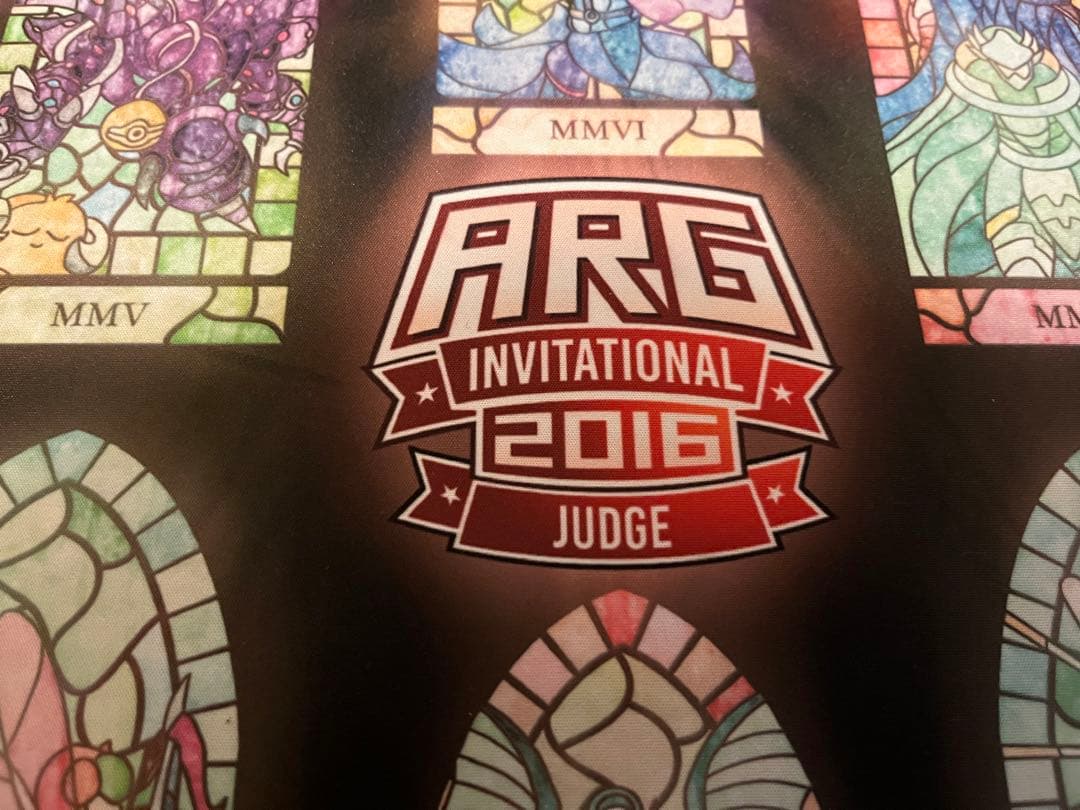 遊戯王　海外　プレイマット　ARG2016 ステンドグラス