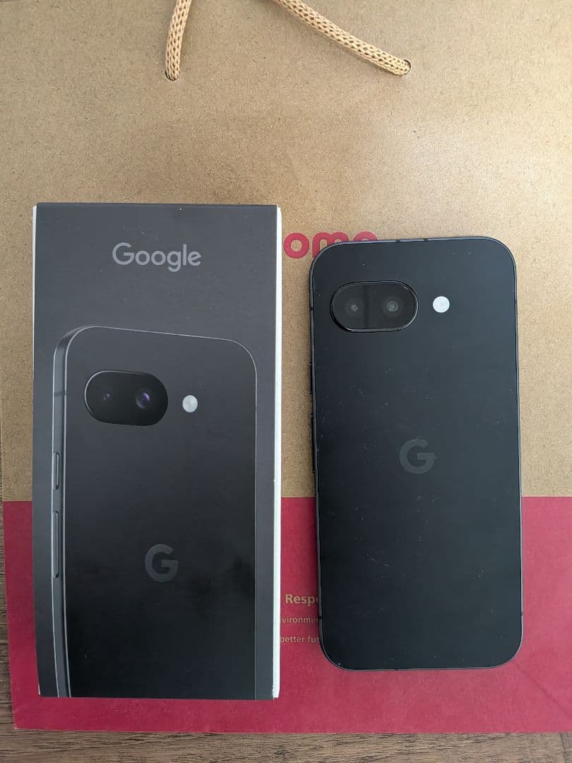 Google Pixel 9a 黒 本体 付属品　箱付き