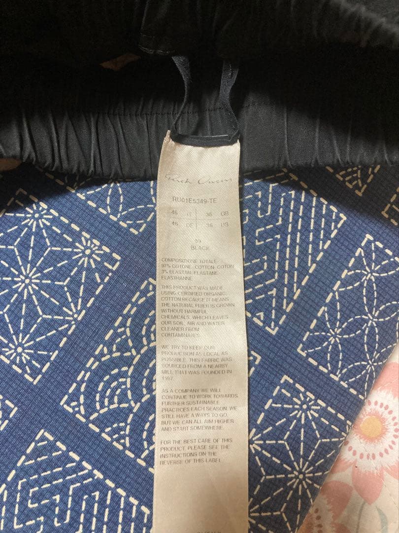 リックオウエンス　ショートパンツ