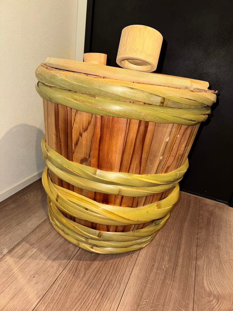 鏡開き　樽のみ　（木樽）西濃運輸支店止め